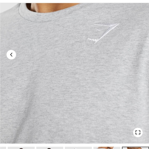 CREST Tshirt GYMSHARK - Picture 3 of 3